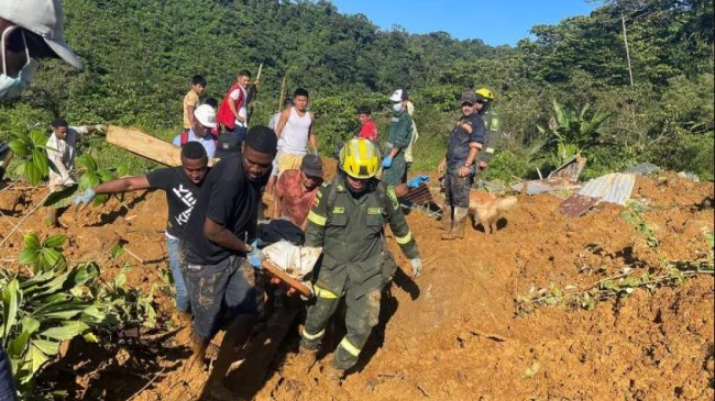 colombia landslide