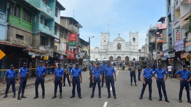 colombo church blast