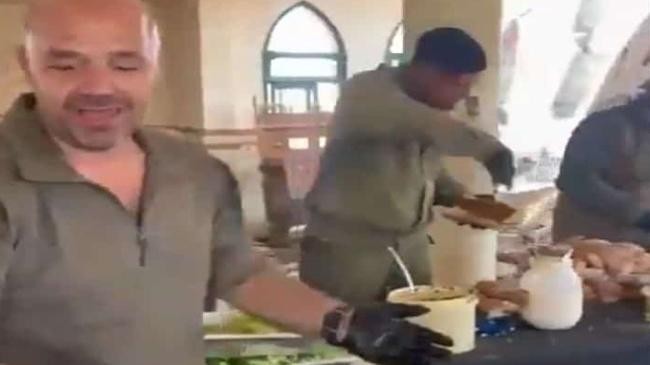 convert rafah mosque into restaurant