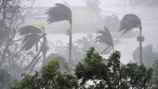 cyclone strikes india