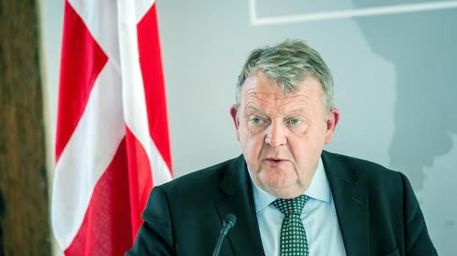 danish foreign minister lars lokke rasmussen