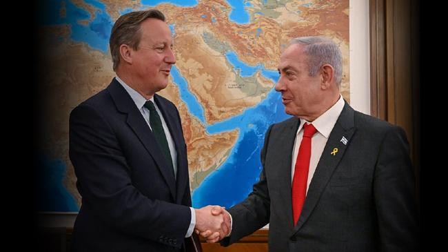 david cameron and benjamin netanyahu