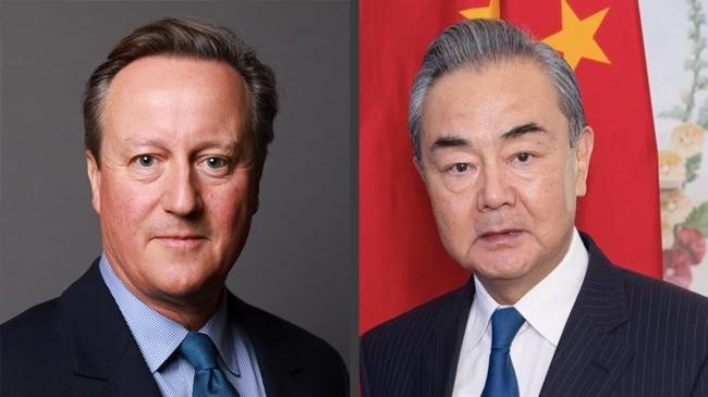 david cameron and wang yi