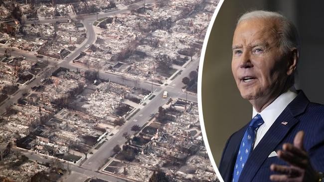 destroyed los angeles and biden