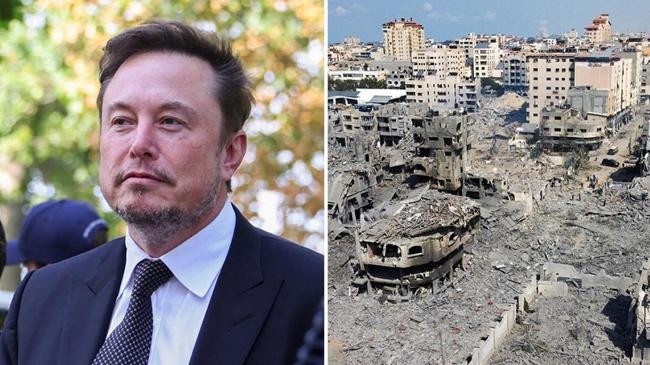 elon musk about gaza