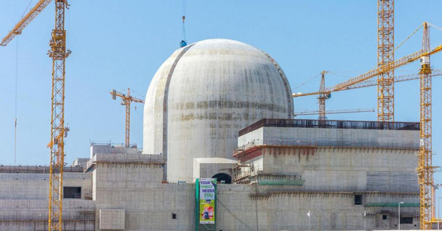 emirates nuclear power plant