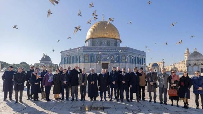 eu heads of mission visited the al aqsa compound