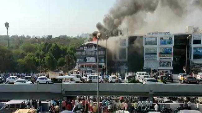 fire gujra india