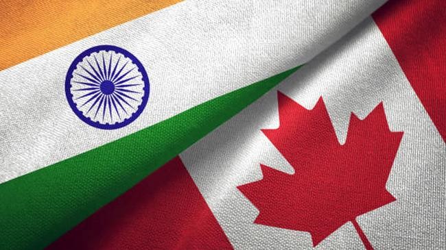 flag india and canada