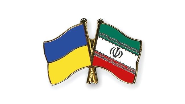 flag iran and ukraine