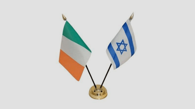 flag ireland and israel