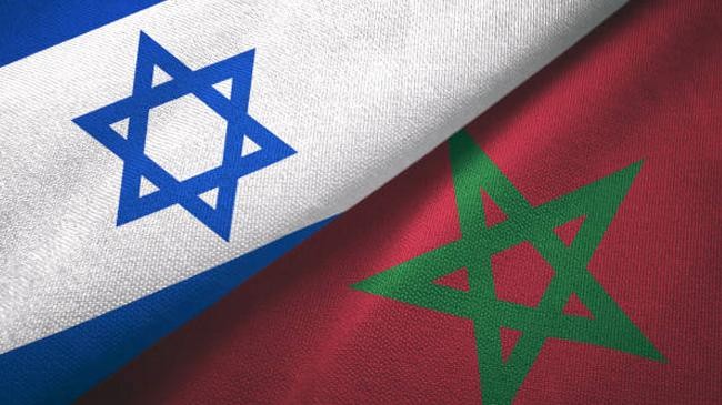 flag morocco and israel