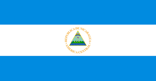 flag nicaragua