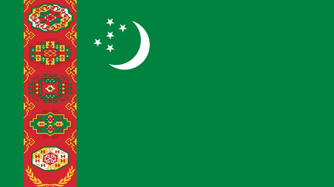 flag turkmenistan