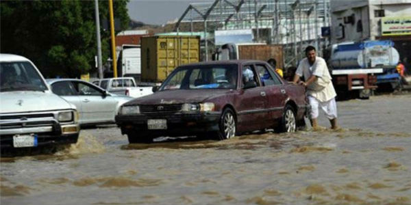 flood in soudi arab