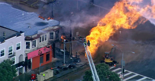 gas line explosion usa