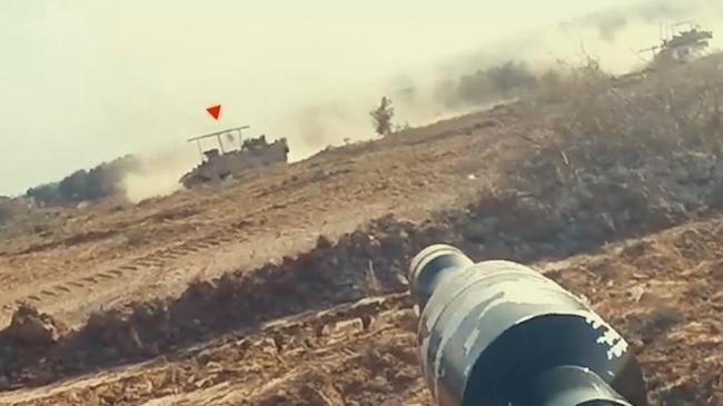 hamas destroyed 6 tank