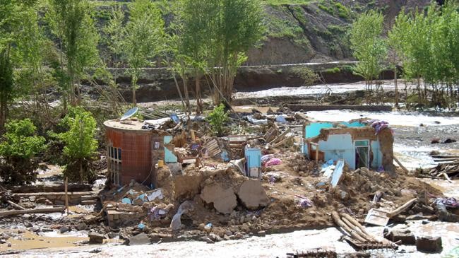 heavy rain floods in central afghanistan