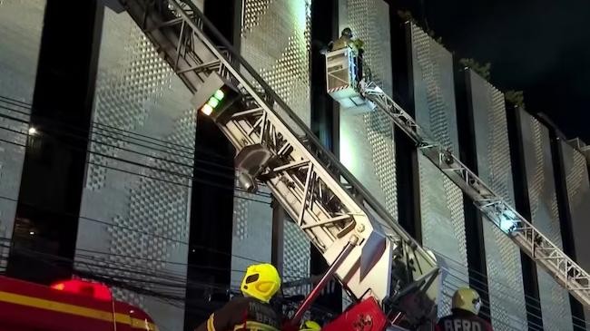 hotel fire in bangkok