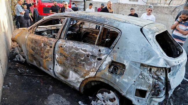 idf attack this car by drone