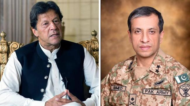 imran khan and ispr dg