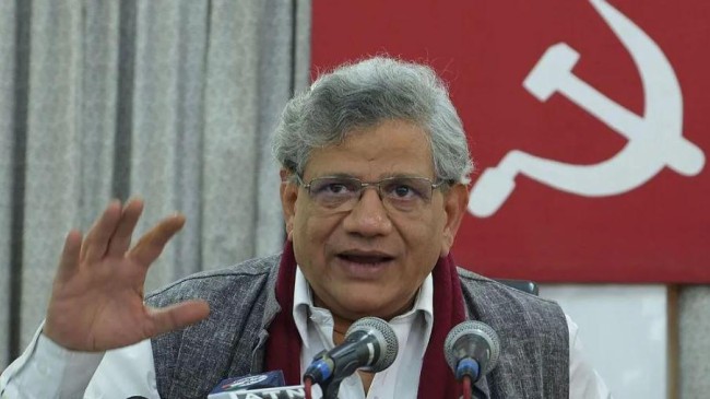 indian cpim leader sitaram yechury