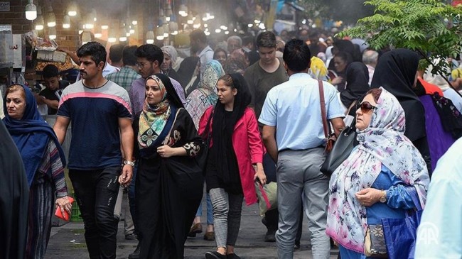 iran hijab law street