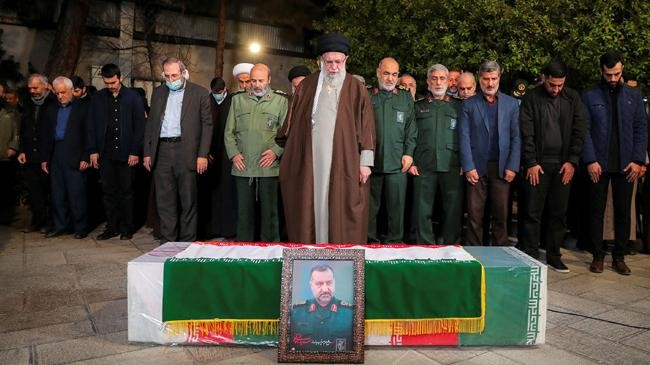 irans supreme leader leads prayers