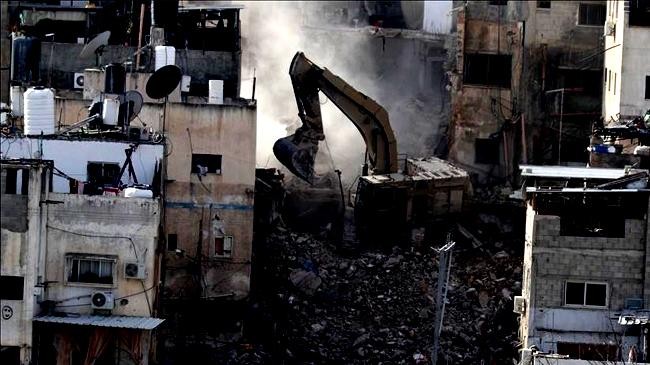 israeli bulldozers demolish homes in nour shams refugee camp on 1st day of ramadan