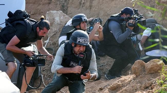 israeli forces say it can t guarantee journalists safety in gaza