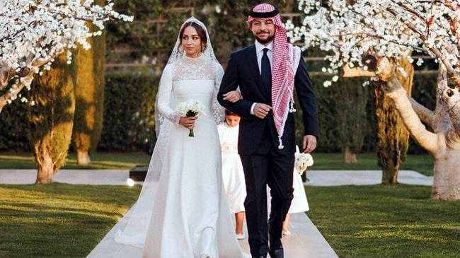 jordan wedding princess iman marries jameel thermiotis