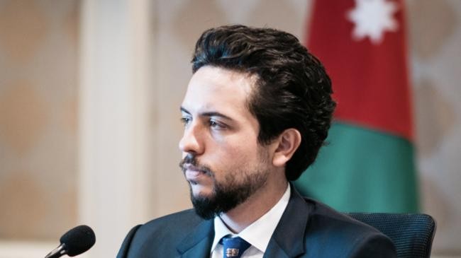 jordanian crown prince hussein bin abdullah