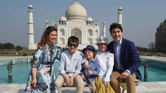 justin trudeau family