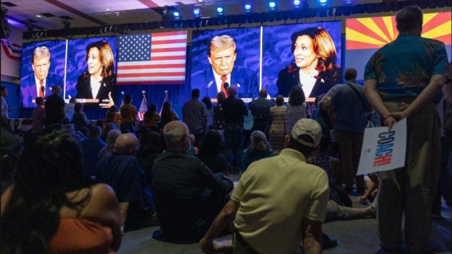 kamala trump debate tv viewers