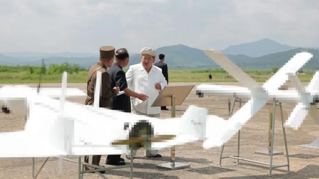 kim jong un reveals new drones