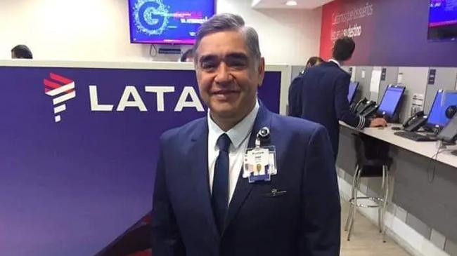 latam pilot iván andaur