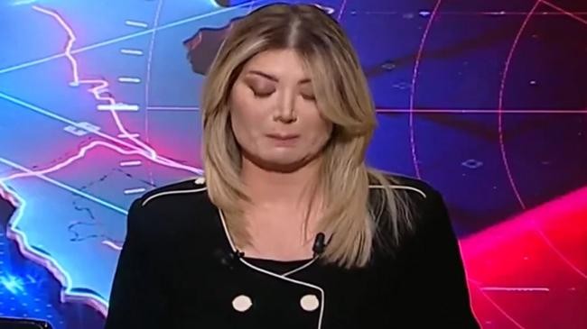 lebanese tv anchor breaks down