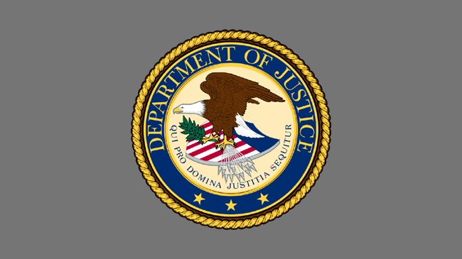 logo united states department of justice