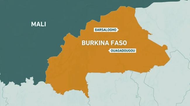 map burkina faso