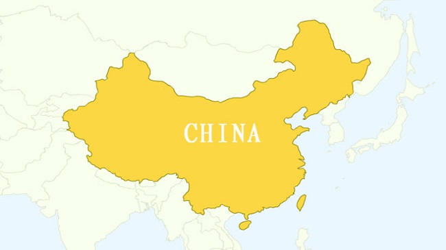 map of china