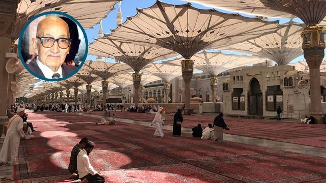 masjid e nabawi umbrella and kamal ismail