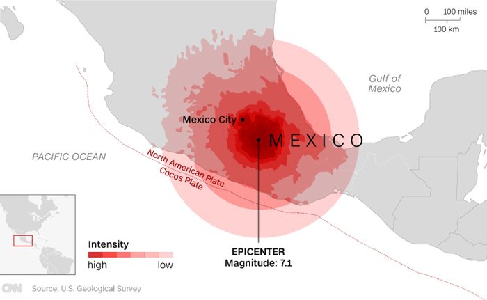 maxico city map