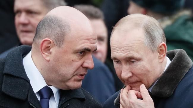 mikhail mishustin and putin