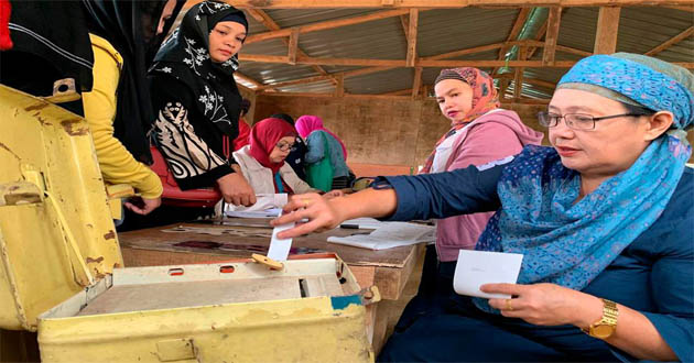 mindanao muslim cast vote