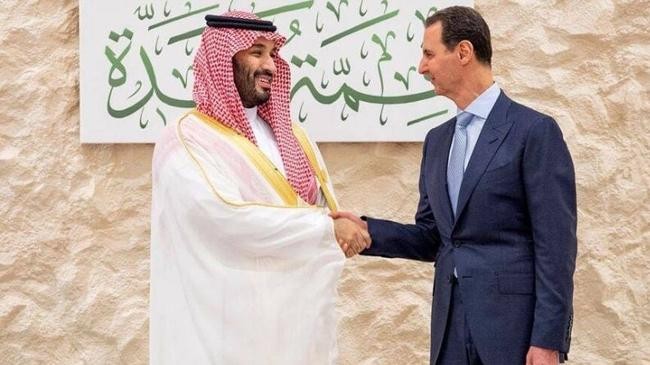 mohammed bin salman and bashar assad