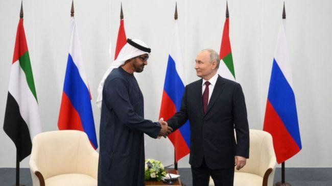 mohammed bin zayed al nahyan vladimir putin