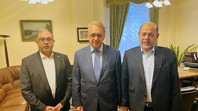 moscow hosts hamas delegation and irans deputy fm