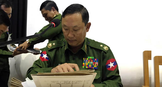 myanmar army spokesman