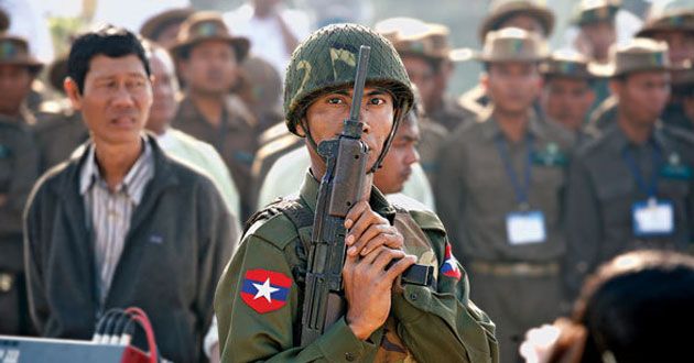 myanmar army