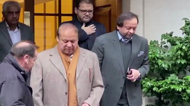 nawaz sharif at london